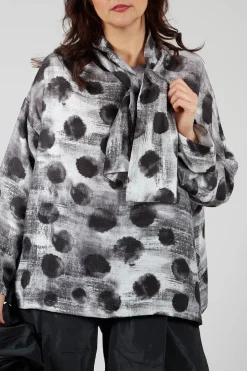 Xenia Design Shirts & Blouses^Clap Blouse in Black and White