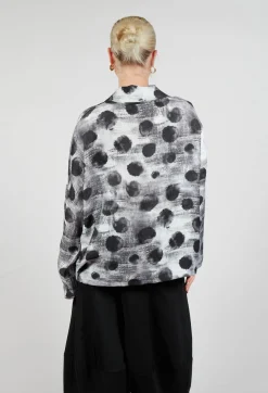 Xenia Design Shirts & Blouses^Clap Blouse in Black and White