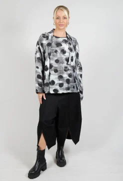 Xenia Design Shirts & Blouses^Clap Blouse in Black and White