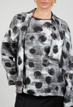 Xenia Design Shirts & Blouses^Clap Blouse in Black and White