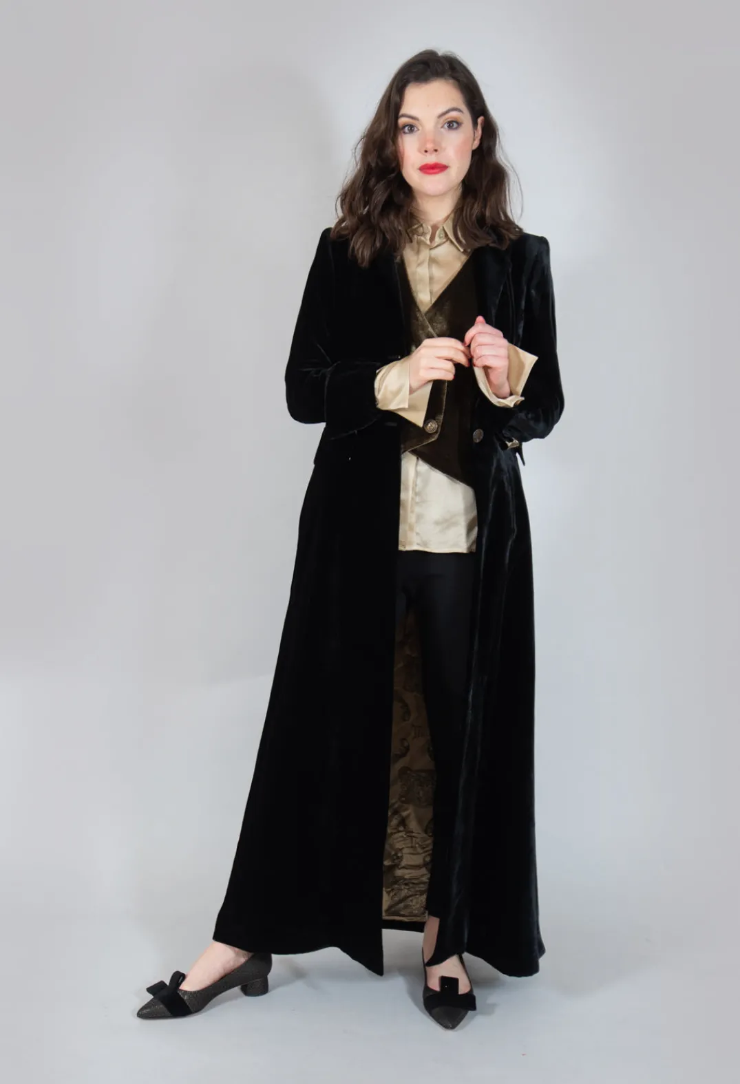 T.ba Coats^Classic Coat in Black