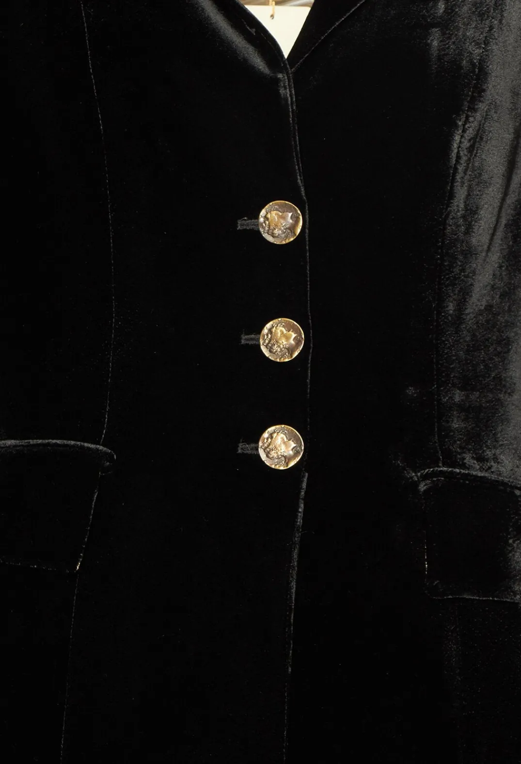 T.ba Coats^Classic Coat in Black