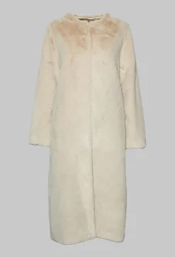 Maliparmi Coats^Coat in Crema Cream