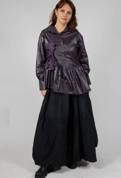 Bize Shirts & Blouses^Coated Shirt in Purple