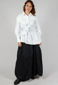 Bize Shirts & Blouses^Coated Shirt in White