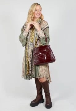 Le Daf Bags^Cocco Bag in Bordeaux