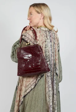 Le Daf Bags^Cocco Bag in Bordeaux