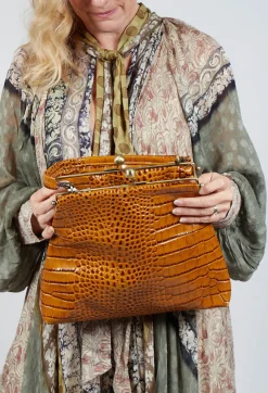 Le Daf Bags^Cocco Bag in Cuoio