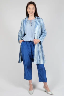 Bianco Levrin Coats^Colette Coat in Blue