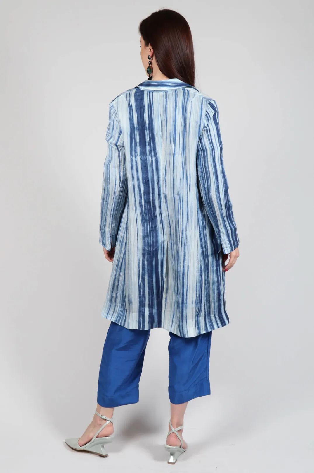 Bianco Levrin Coats^Colette Coat in Blue