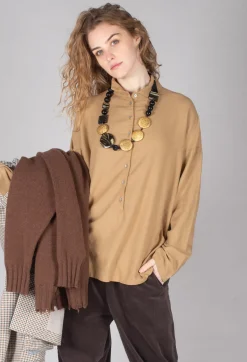 Album Di Famiglia Shirts & Blouses^Collar Shirt TBC in Sugar
