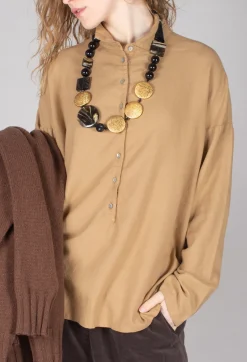 Album Di Famiglia Shirts & Blouses^Collar Shirt TBC in Sugar