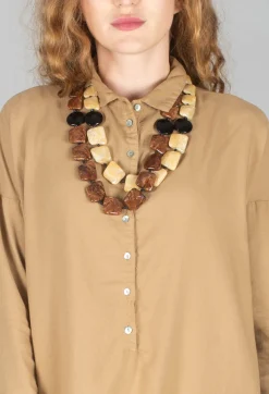 Album Di Famiglia Shirts & Blouses^Collar Shirt TBC in Sugar