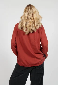 Album Di Famiglia Shirts & Blouses^Collar Shirt TVC in Red