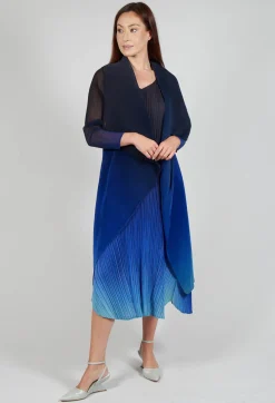 Alquema Coats^Collare Coat in Caviar Nightfall