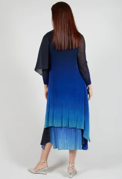 Alquema Coats^Collare Coat in Caviar Nightfall