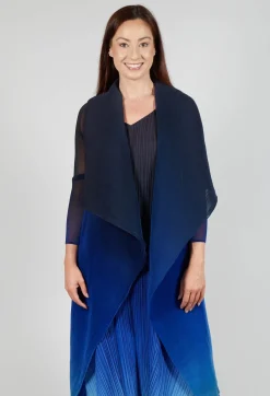 Alquema Coats^Collare Coat in Caviar Nightfall