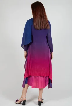 Alquema Coats^Collare Coat in Lapiz and Barbie