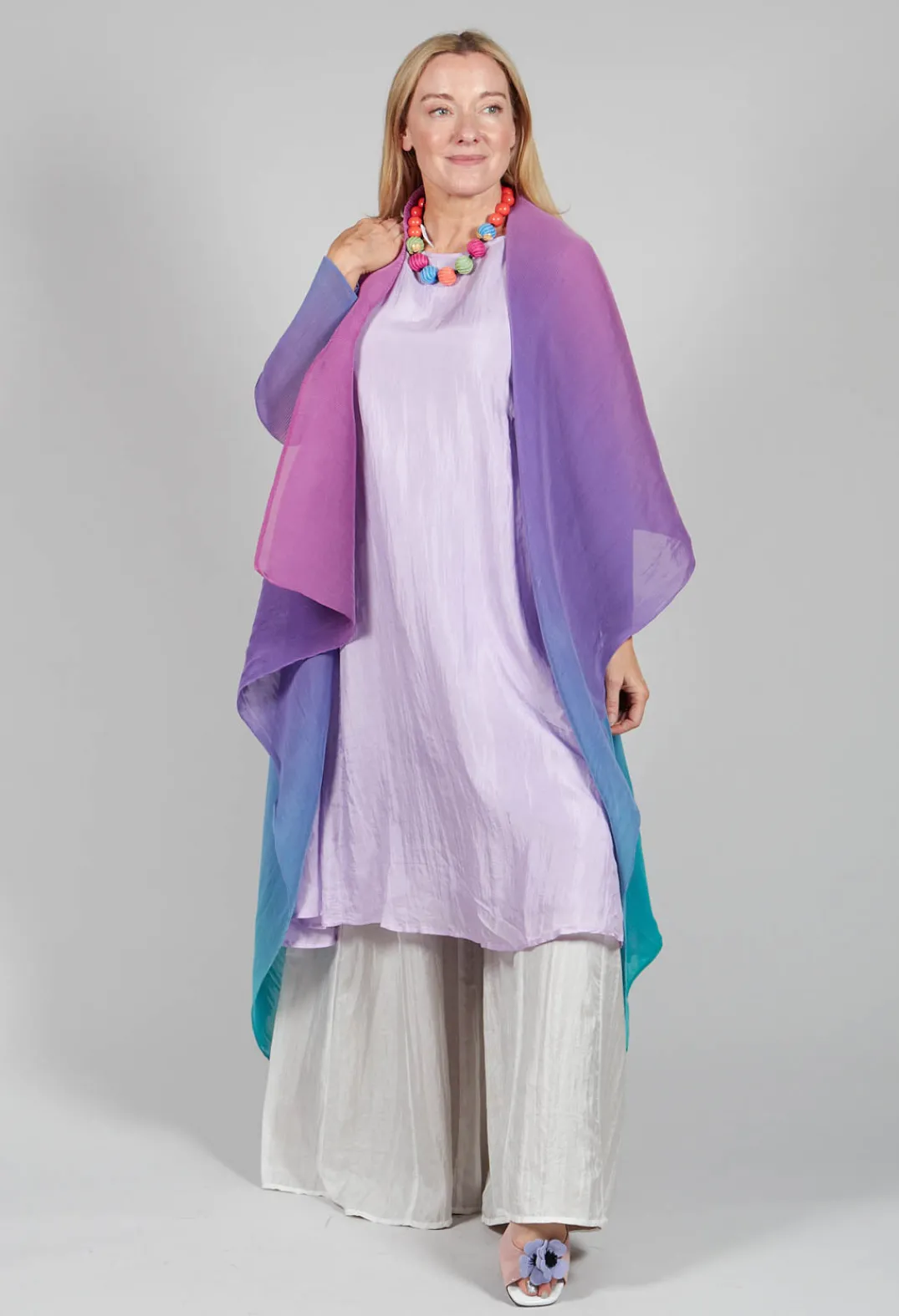 Alquema Coats^Collare Coat in Northern Lights
