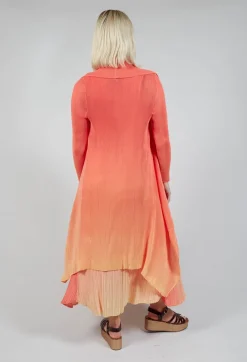 Alquema Coats^Collare Coat in Peach Lemonade