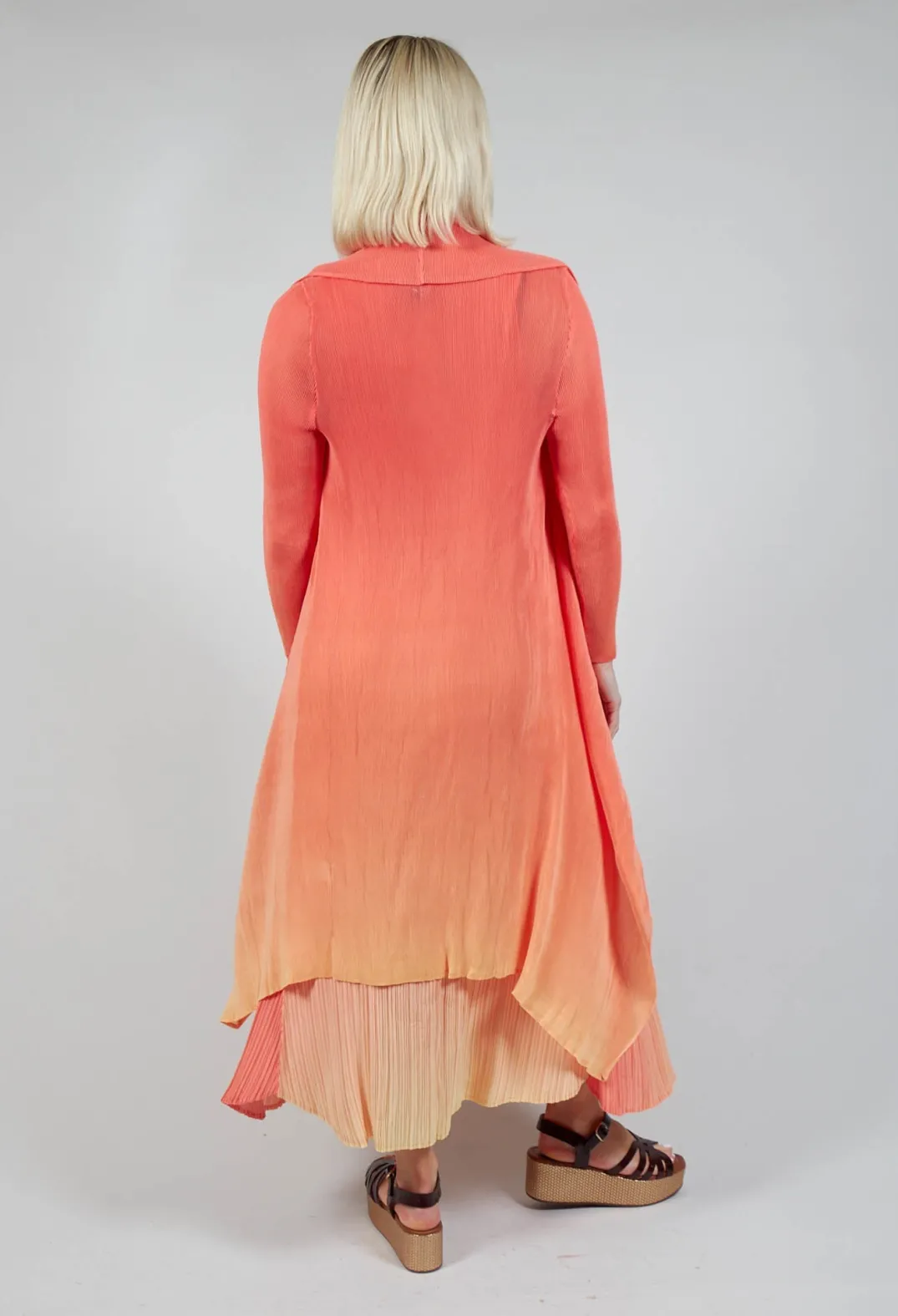 Alquema Coats^Collare Coat in Peach Lemonade