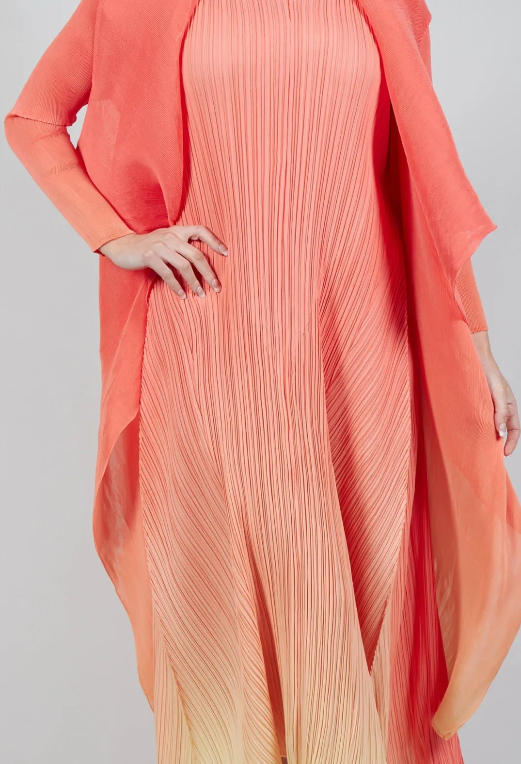 Alquema Coats^Collare Coat in Peach Lemonade