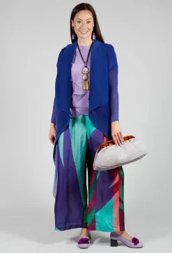 Alquema Coats^Collare Coat in Sodalite