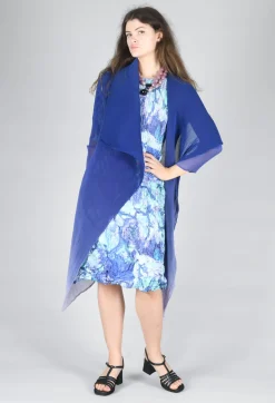 Alquema Coats^Collare Coat in Sodalite