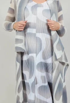 Alquema Coats^Collare Coat in White Sand Tuscon