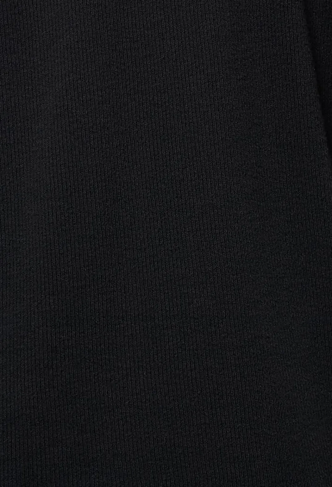 NELLY JOHANSSON T-shirts^Colmar Jersey T Shirt with Ribbed Effect in Black