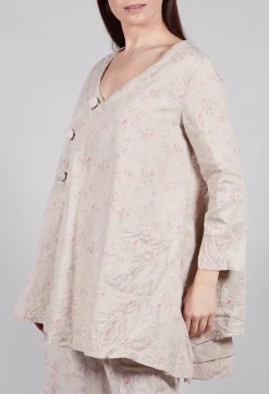 Les Ours Jackets^Combawa Jacket in Liberty Beige Print