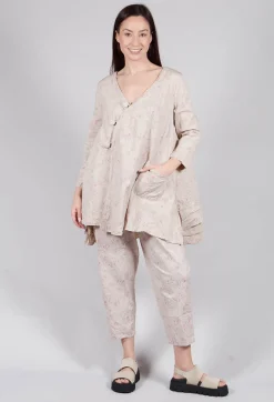 Les Ours Jackets^Combawa Jacket in Liberty Beige Print
