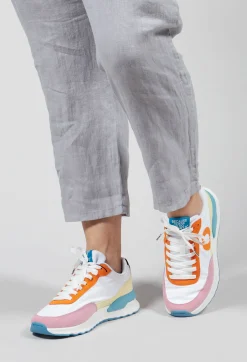 Ecoalf Trainers^Condealf Sneakers in Off White Pink