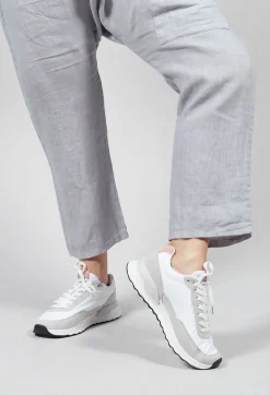 Ecoalf Trainers^Condealf Sneakers in Off White Grey