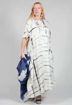 Bianco Levrin Dresses^Consuelo Dress in Black and White