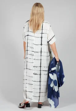 Bianco Levrin Dresses^Consuelo Dress in Black and White