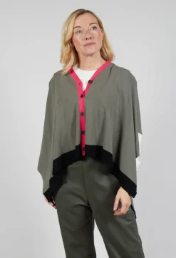 Sarah Pacini Cardigans^Contast Colour Cardigan in Mix 99