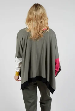 Sarah Pacini Cardigans^Contast Colour Cardigan in Mix 99