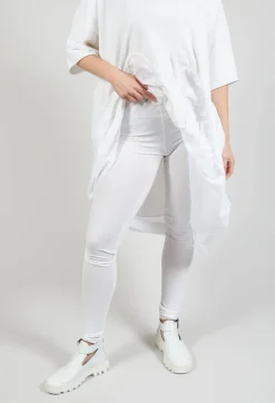 Rundholz Dip Leggings^Contrast Leggings in Starwhite