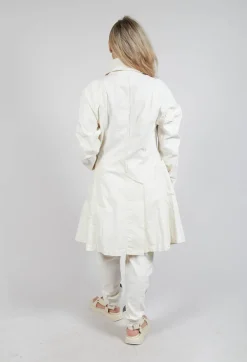 Rundholz Mainline Coats^Contrasting Print Coat in Asteroid Paint