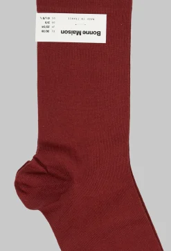 Bonne Maison Socks^Contrasting Toe Socks in Uni Porto