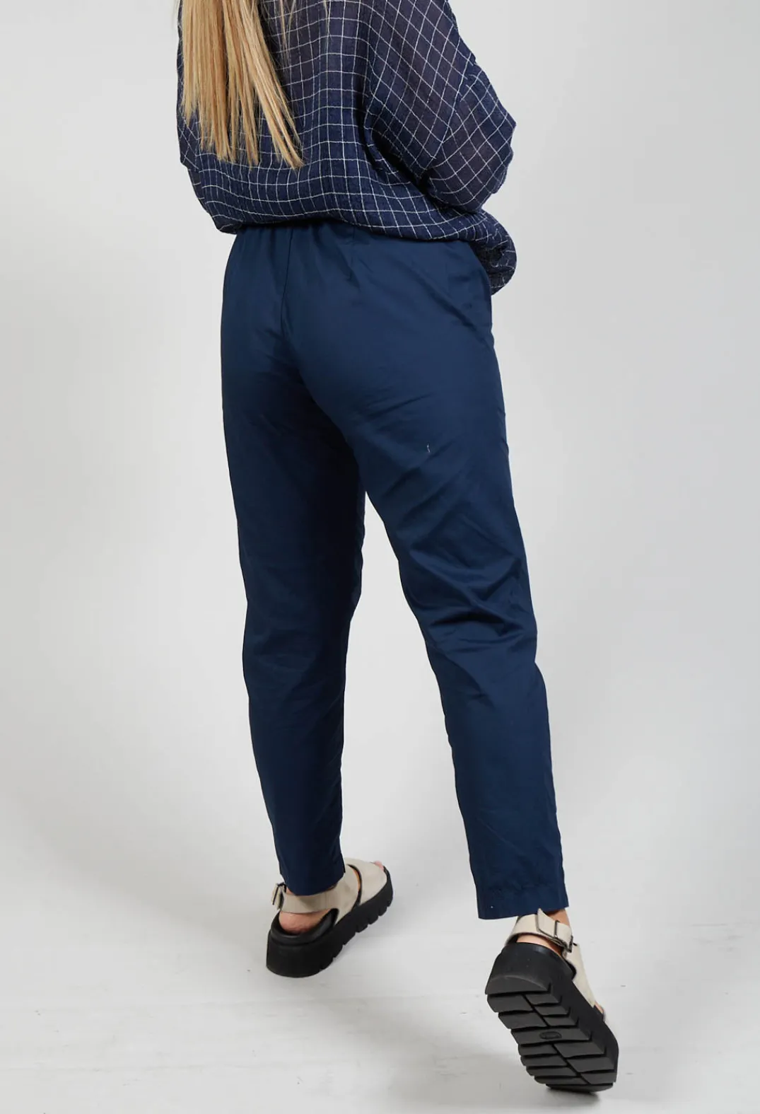 Mama B Trousers^Cook Trousers In Blu
