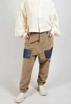 Umit Unal Trousers^Cord Trousers in Brown