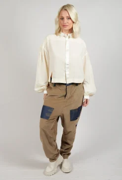 Umit Unal Trousers^Cord Trousers in Brown