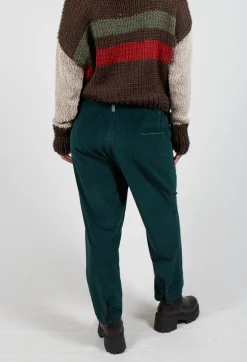 Umit Unal Trousers^Cord Trousers in Green