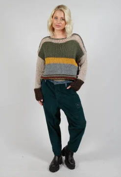 Umit Unal Trousers^Cord Trousers in Green