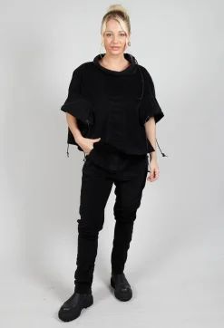 Rundholz Dip Trousers^Corduroy Skinny Trousers in Black