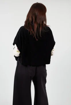 Moyuru Jackets^Corduroy Style Jacket in Black