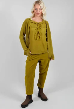 Apuntob Trousers^Corduroy Trousers in Grass