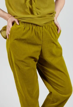 Apuntob Trousers^Corduroy Trousers in Grass